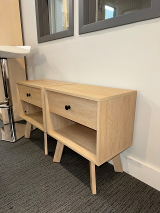 PAIR Single Drawer Nightstands $99.00 EACH