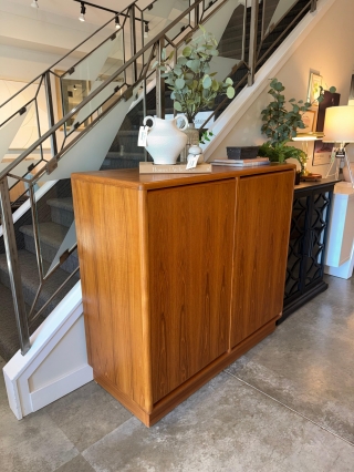 Vintage Teak Wardrobe Cabinet $899.00