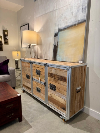Rustic Sideboard on Casters $1295.00