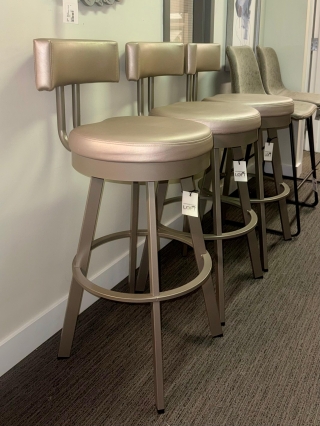 Set of 3 Amisco Swivel Barstools $189.00 EACH