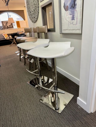 PAIR EQ3 Adjustable Bar/Counter Stools 79.00 EACH