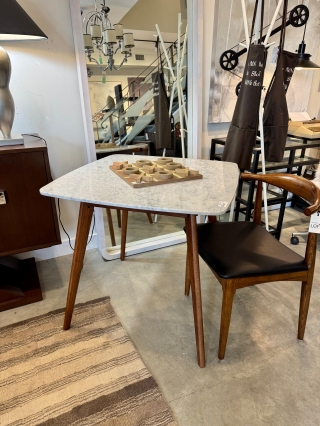 Article Marble & Walnut  Cafe Table $399.00
