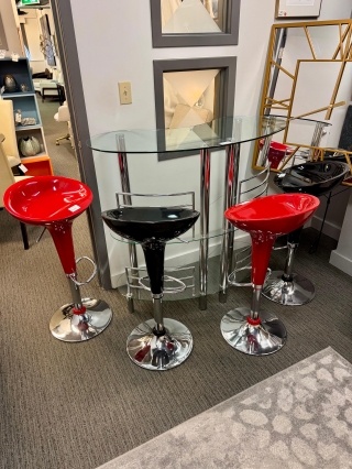 Set of 2 OR 4 Adjustable Swivel Stools $89.00 EACH
