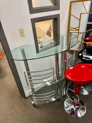 Chrome & Glass Bar $389.00