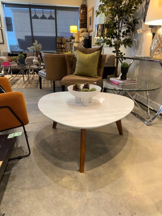 Rounded Triangle Coffee Table $149.00