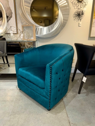 Tufted Velvet Accent Chair $329.00