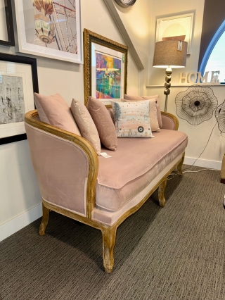 Settee Sofa Velvet $799.00