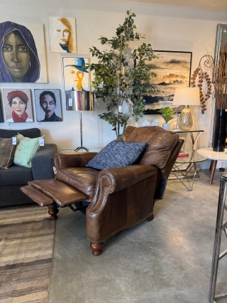 Genuine Leather Recliner $689.00