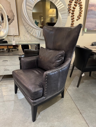 Leather Wingback Chair $899.00