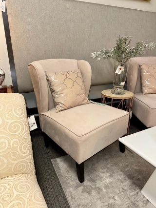 PAIR Velvet Accent Chairs $299.00 EACH