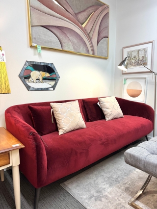 Universal Furniture Velvet Sofa $1179.00